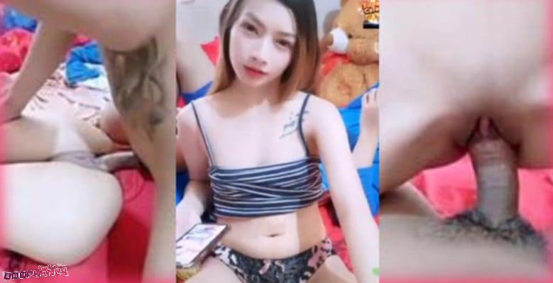 คลิปหลุดไลฟ์ น้องวุ้นเส้น ทรงสก๊อยเจอควยซอยหีอย่างมันบนผ้าห่มลายแมนยู ถ่างรูแตดดำๆให้ผัวเย็ดมิดลำควย ร่องหีผ่านควยมาเยอะ