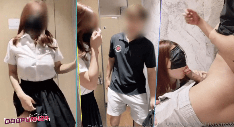 คลิปหลุดไทย น้องบี dirtybangg69 (BeNight69) นัดเย็ดครูผู้ชายฝึกสอนหนุ่มหล่อ มาล่อหีในห้องน้ำ ตึกพยาบาล เย็ดกันโครตมัน
