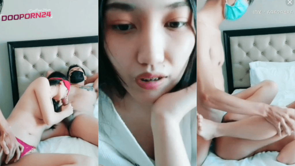 คลิปหลุด Mlive สาวสวย นมใหญ่ขาวสวยมาก หน้าเธอสวยเซ็กซี่ถูกใจFCเลย นัดชาย2คนมาผัดกันเย็ด โครตเด็ดเลย สวยแล้วยังใจถึงอีก